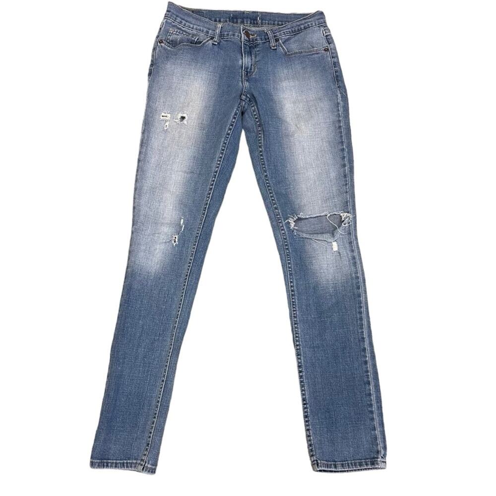 Levi's Distressed Straight Jeans Soft Size 27 X 32